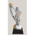 Cheerleader Motion Xtreme Resin Trophy (9")